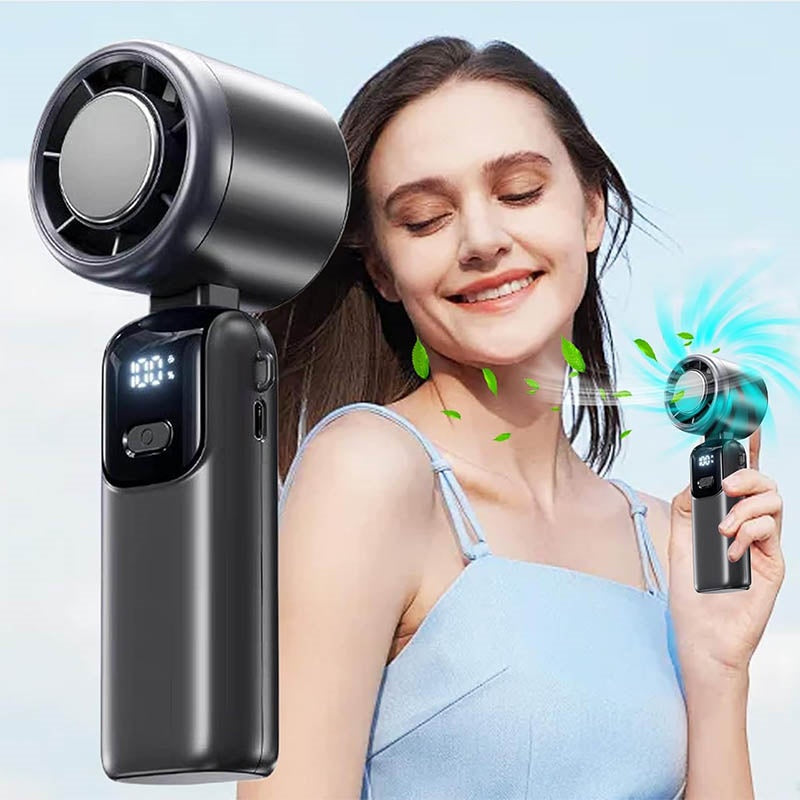 Portable Mini Cooling Fan | Rechargeable Handheld Desk Fan
