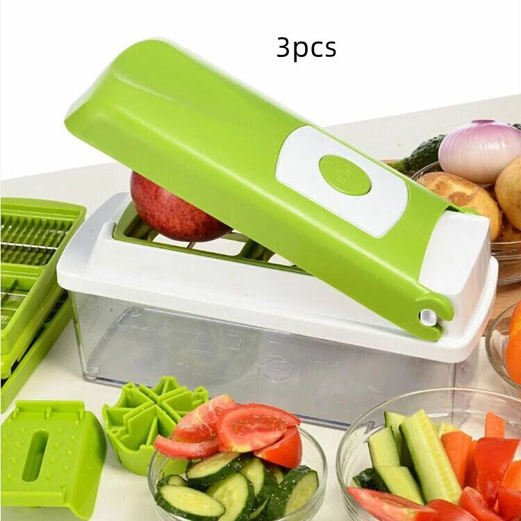 12 Piece Vegetable Chopper And Slicer Set – Multi-Function Kitchen