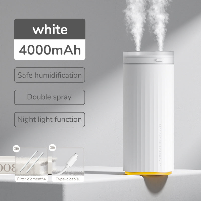 500ml Mini Humidifier with Night Light