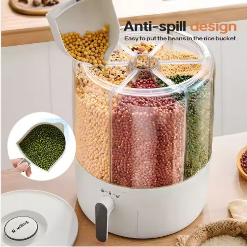 Airtight Rice And Grain Storage Container - Food Keeper