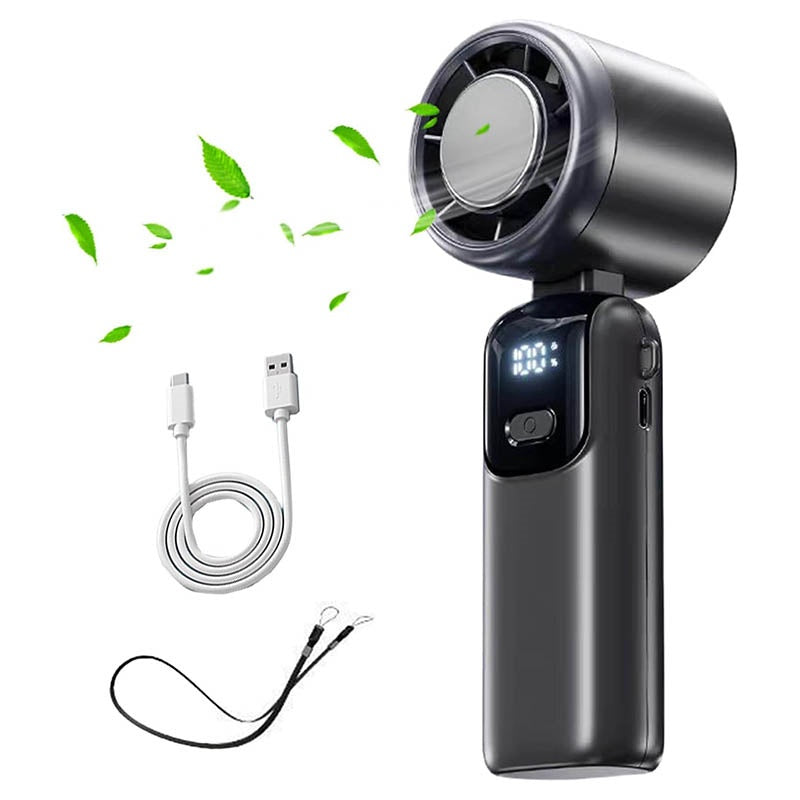 Portable Mini Cooling Fan | Rechargeable Handheld Desk Fan