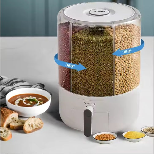 Airtight Rice And Grain Storage Container - Food Keeper