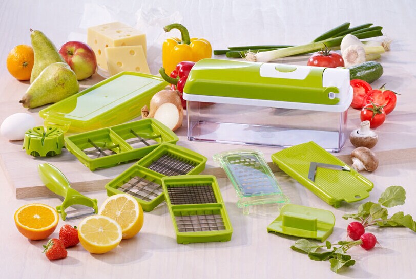 12 Piece Vegetable Chopper And Slicer Set – Multi-Function Kitchen