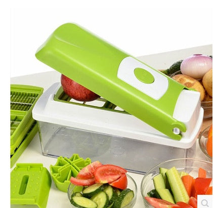 12 Piece Vegetable Chopper And Slicer Set – Multi-Function Kitchen