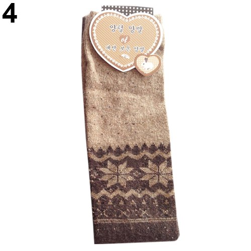 Retro Snowflake Leg Warmers | Cozy Winter Knit Leg Warmers
