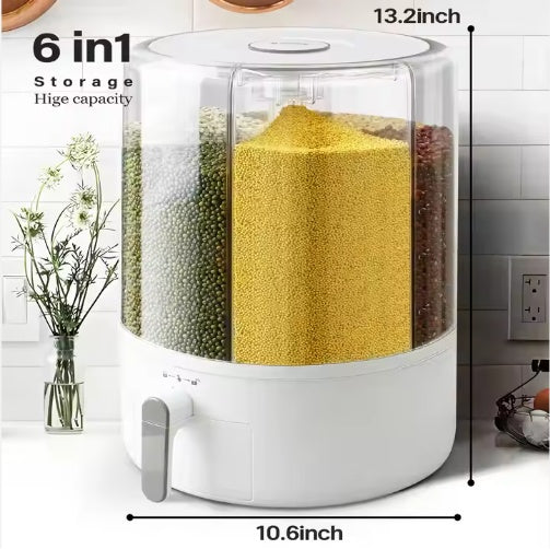 Airtight Rice And Grain Storage Container - Food Keeper