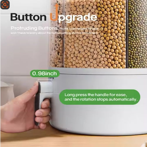 Airtight Rice And Grain Storage Container - Food Keeper