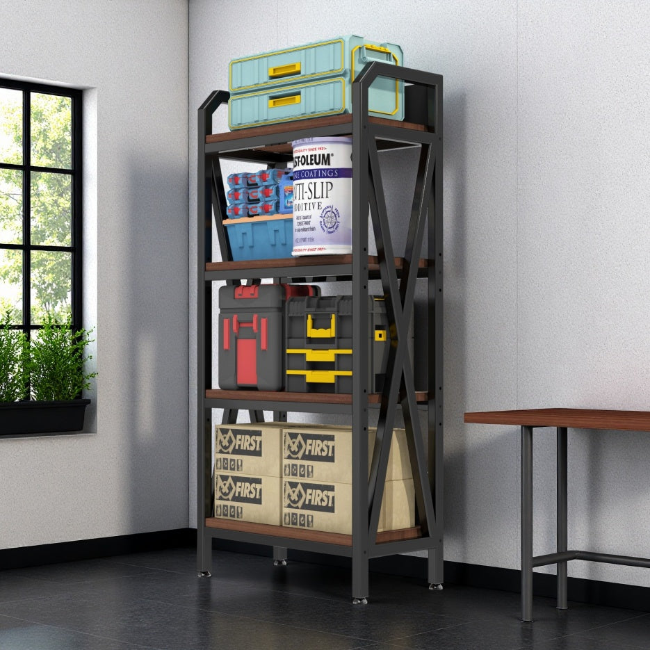 4-Tier Industrial Kitchen Storage Rack – Heavy Duty Shelf