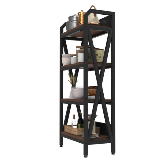 4-Tier Industrial Kitchen Storage Rack – Heavy Duty Shelf