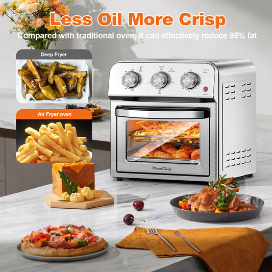 13QT Air Fryer Toaster Oven – Multi-Function Countertop Cooker
