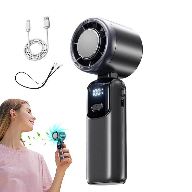 Portable Mini Cooling Fan | Rechargeable Handheld Desk Fan