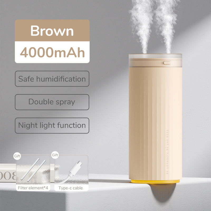 500ml Mini Humidifier with Night Light