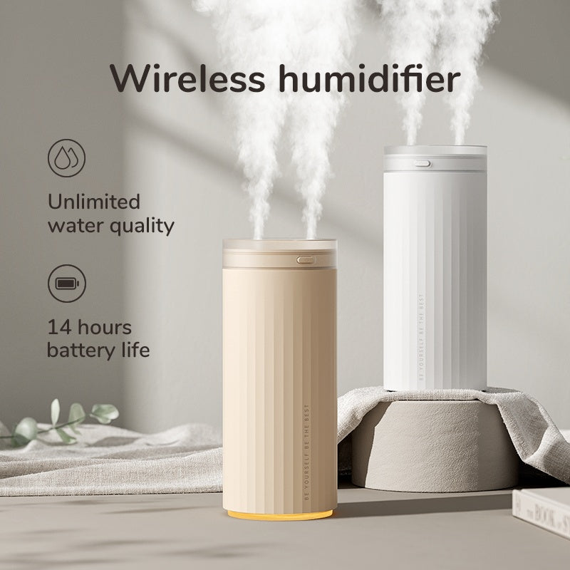 500ml Mini Humidifier with Night Light