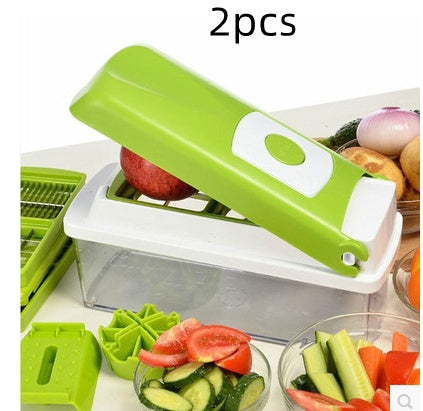 12 Piece Vegetable Chopper And Slicer Set – Multi-Function Kitchen